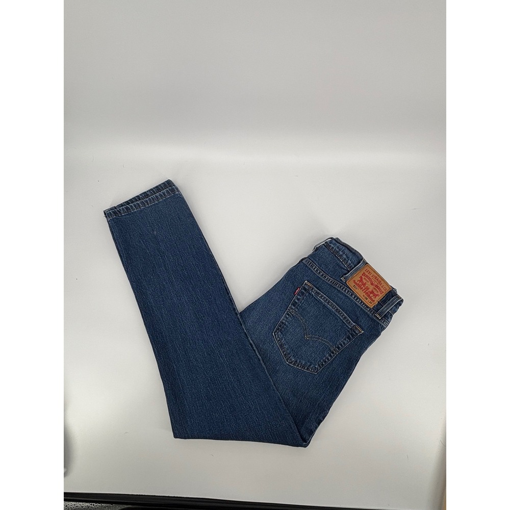 Levis 511 Slim Fit Blue Jeans Mens W38 L34 Dark Wash Denim Pants 5098